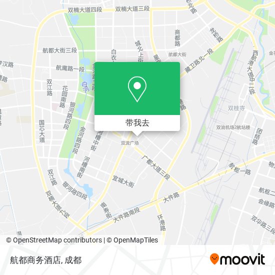 航都商务酒店地图