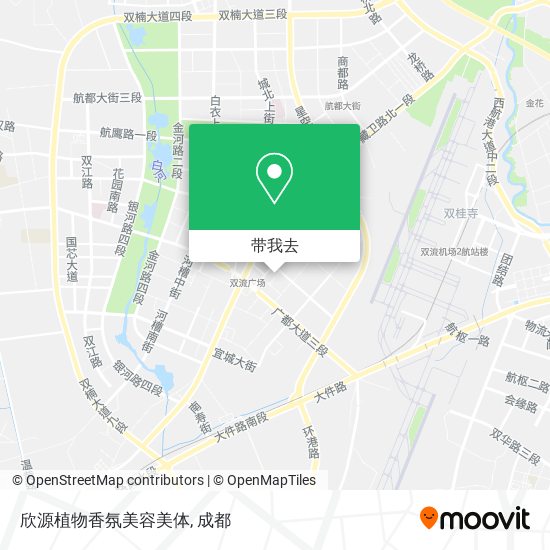 欣源植物香氛美容美体地图