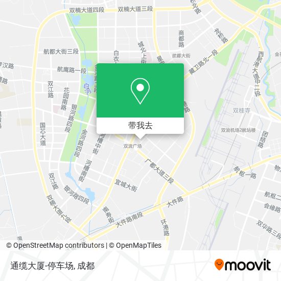 通缆大厦-停车场地图