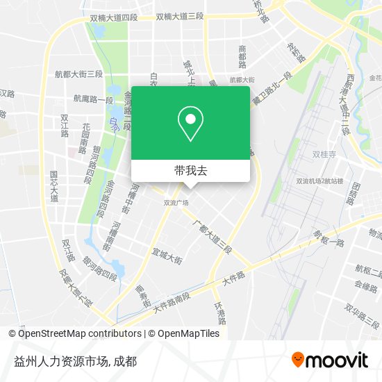 益州人力资源市场地图