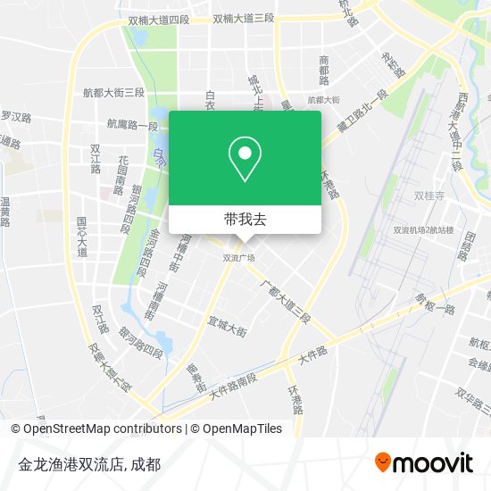 金龙渔港双流店地图