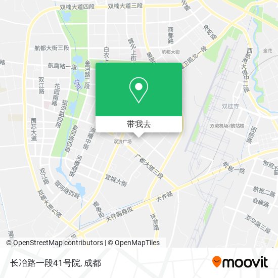 长冶路一段41号院地图