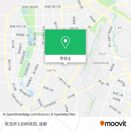 双流伊人妇科医院地图