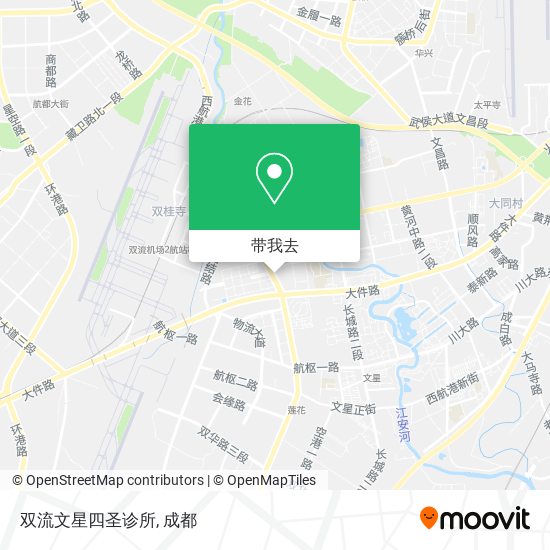 双流文星四圣诊所地图
