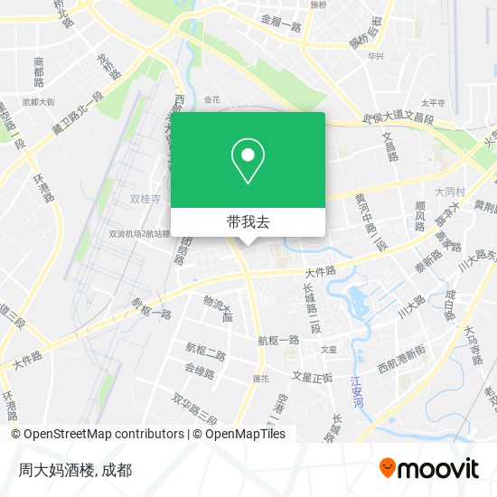周大妈酒楼地图