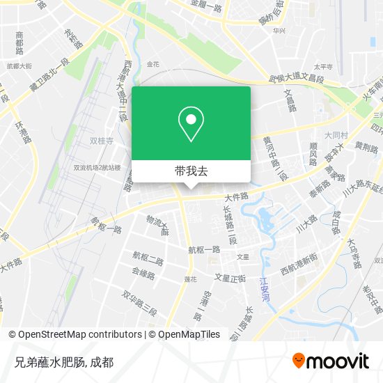兄弟蘸水肥肠地图
