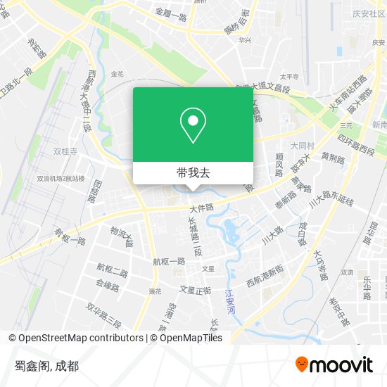 蜀鑫阁地图