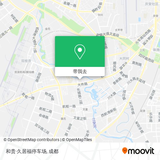 和贵·久居福停车场地图