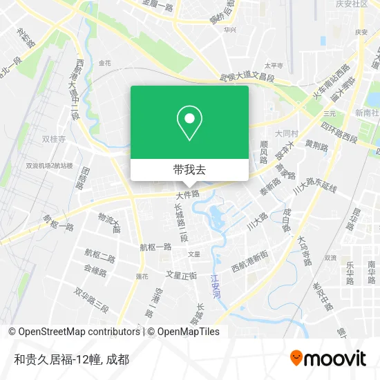 和贵久居福-12幢地图
