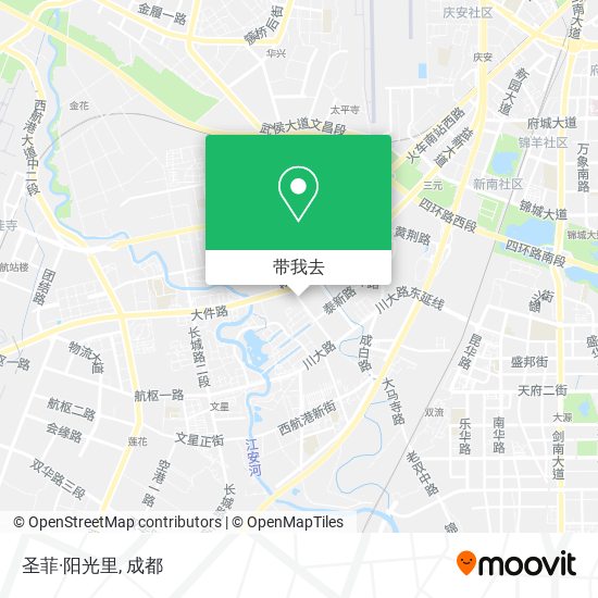 圣菲·阳光里地图