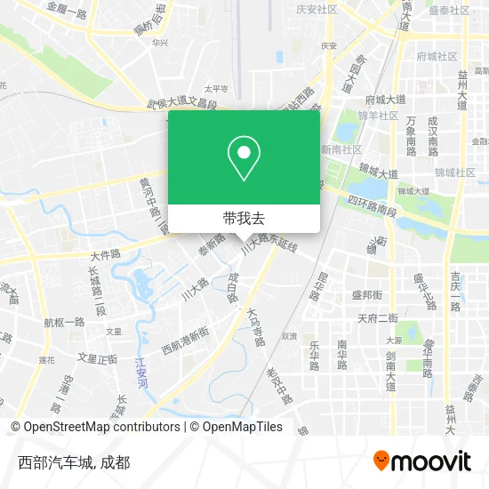 西部汽车城地图