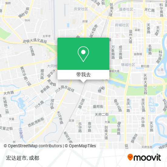 宏达超市地图