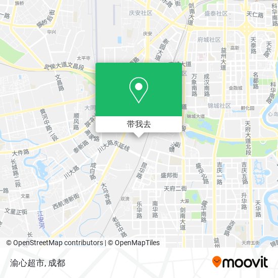 渝心超市地图