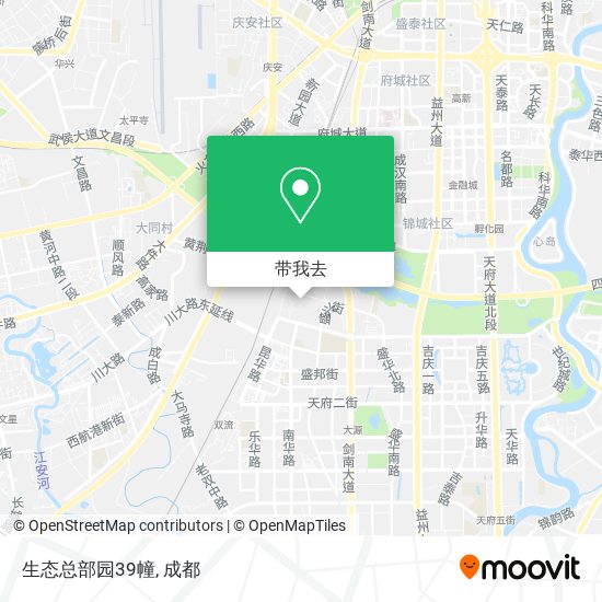 生态总部园39幢地图