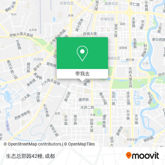 生态总部园42幢地图