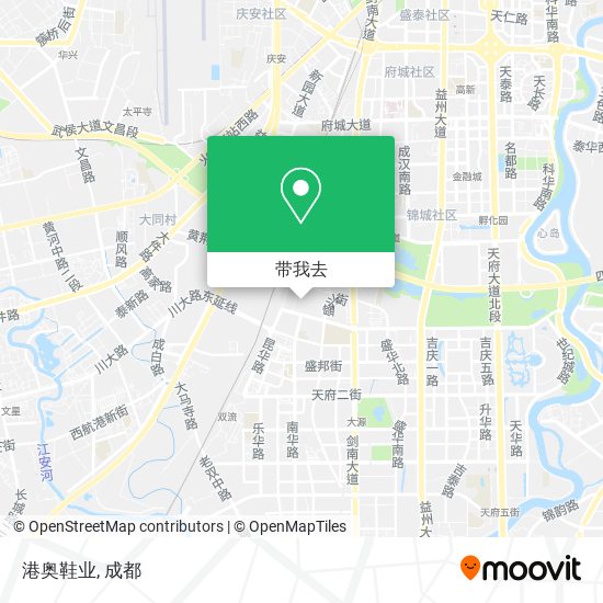 港奥鞋业地图