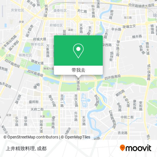 上井精致料理地图