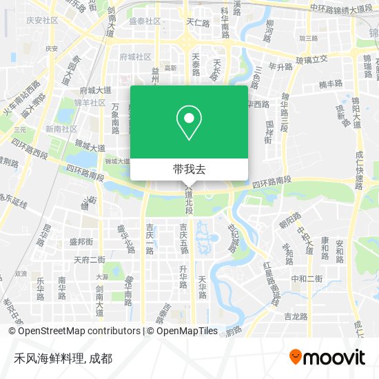 禾风海鲜料理地图