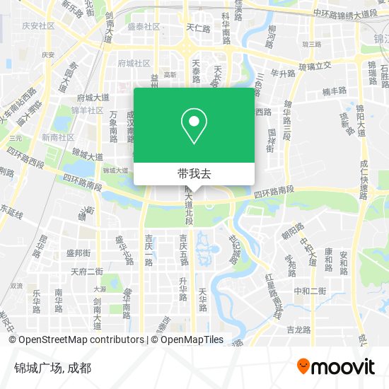 锦城广场地图