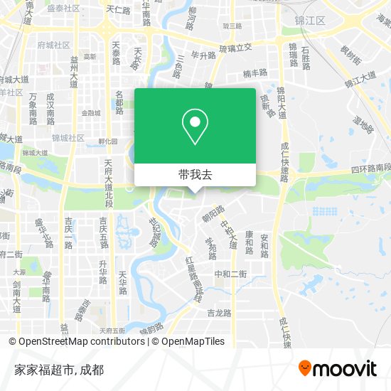家家福超市地图