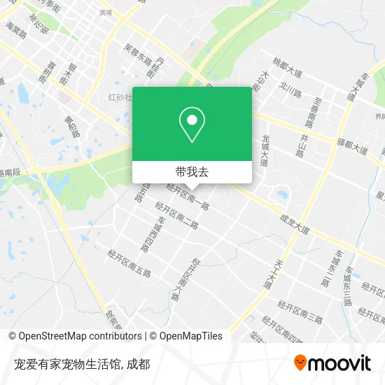 宠爱有家宠物生活馆地图