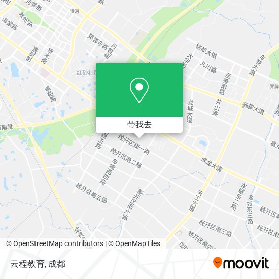 云程教育地图