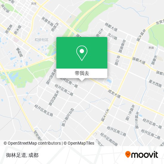 御林足道地图
