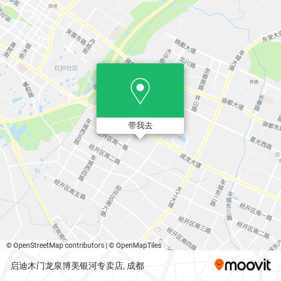 启迪木门龙泉博美银河专卖店地图