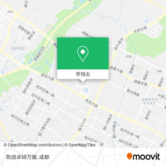 凯德卓锦万黛地图