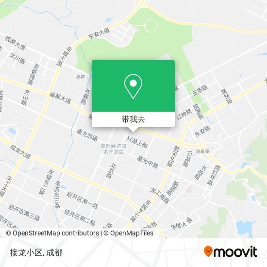 接龙小区地图