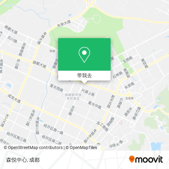 森悦中心地图