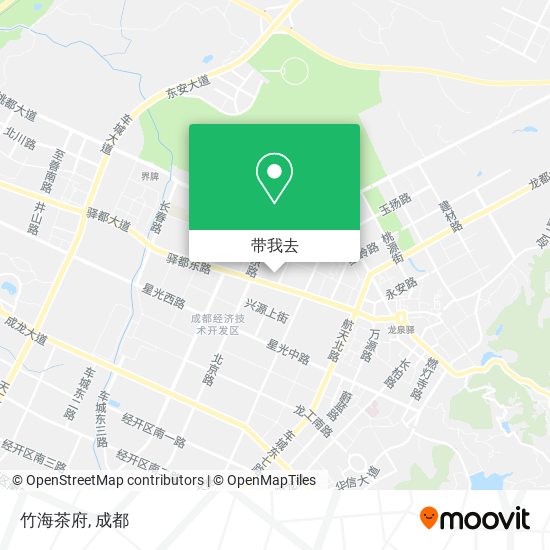 竹海茶府地图