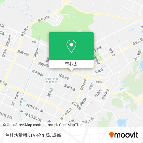 兰桂坊量贩KTV-停车场地图