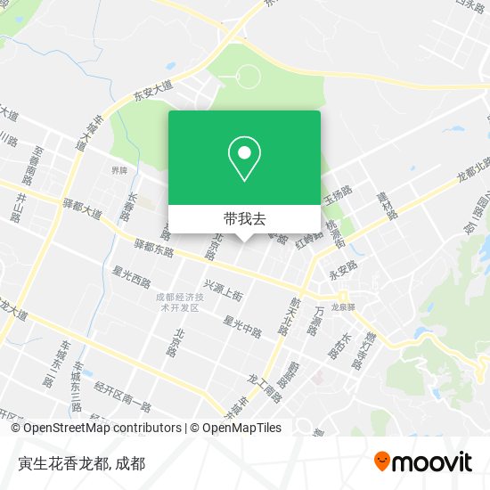 寅生花香龙都地图