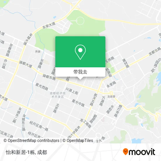 怡和新居-1栋地图