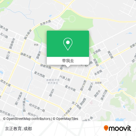 京正教育地图