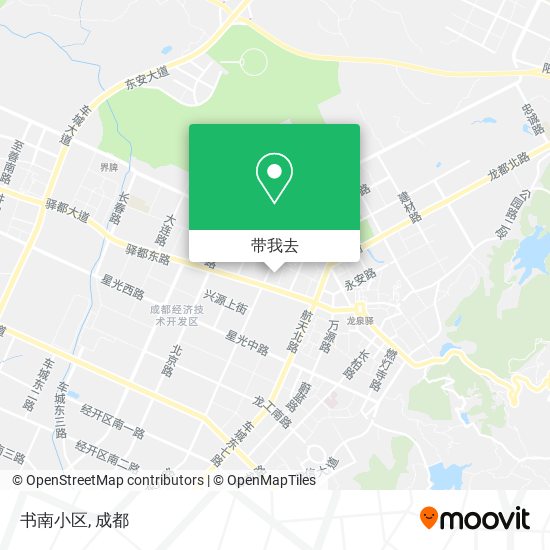 书南小区地图