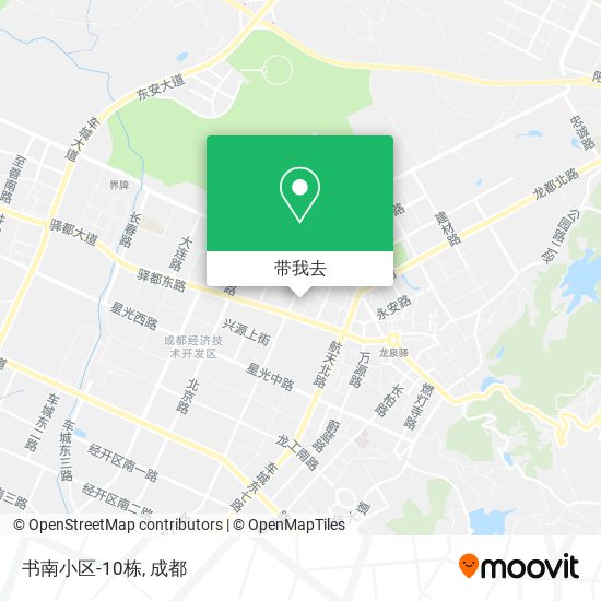 书南小区-10栋地图