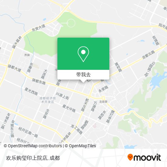 欢乐购玺印上院店地图