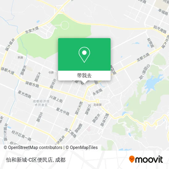 怡和新城-C区便民店地图