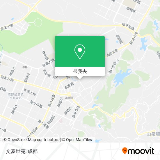 文豪世苑地图
