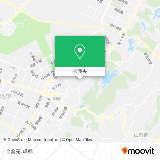 全鑫苑地图