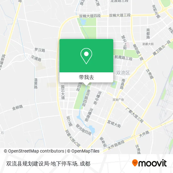 双流县规划建设局-地下停车场地图