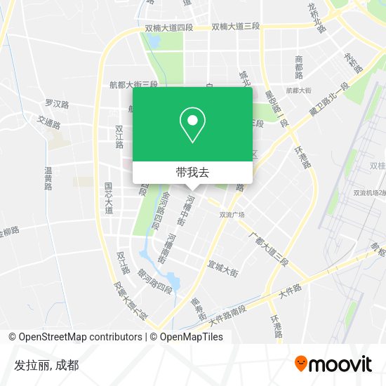 发拉丽地图