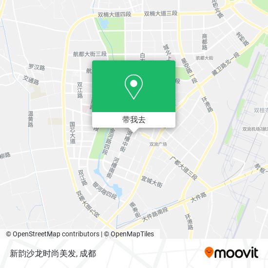新韵沙龙时尚美发地图