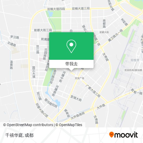 千禧华庭地图