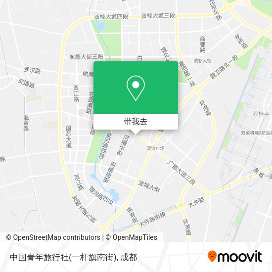 中国青年旅行社(一杆旗南街)地图