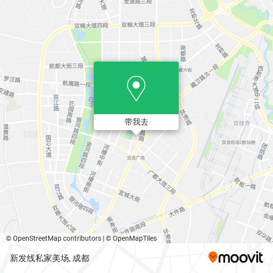 新发线私家美场地图