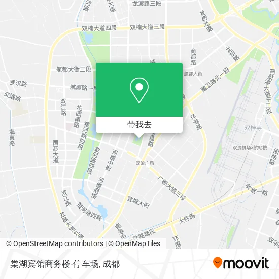 棠湖宾馆商务楼-停车场地图