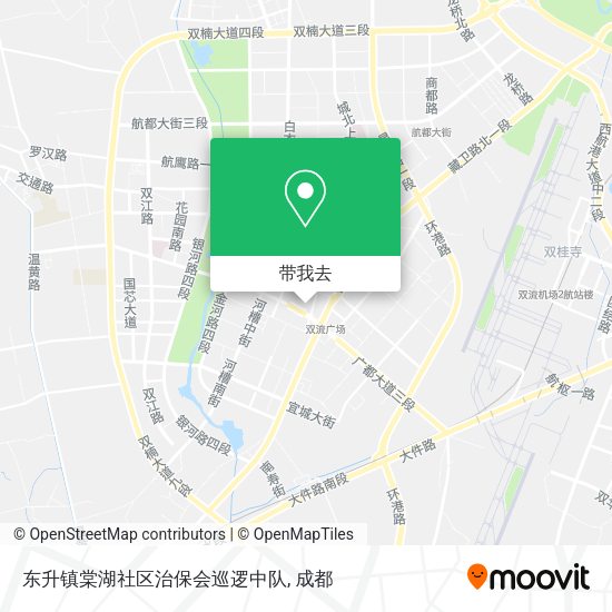 东升镇棠湖社区治保会巡逻中队地图